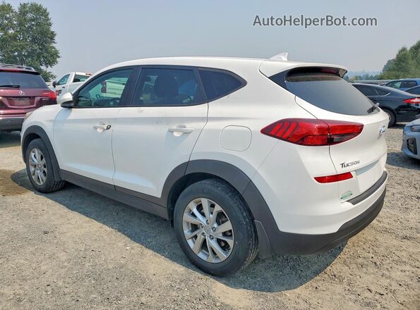 KM8J2CA44LU133824 2020 HYUNDAI TUCSON White Trasero izquierdo