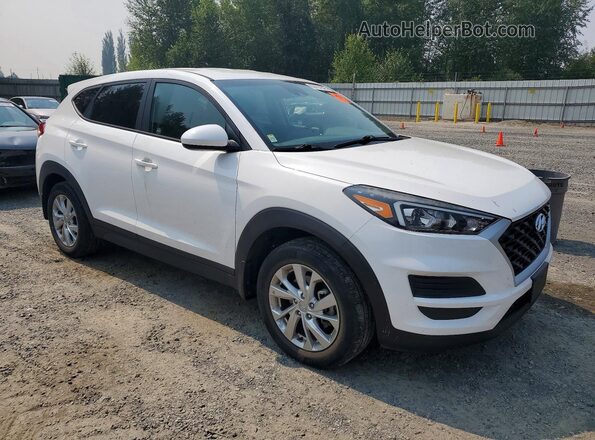 KM8J2CA44LU133824 2020 HYUNDAI TUCSON White Delantero derecho