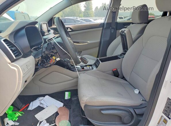 KM8J2CA44LU133824 2020 HYUNDAI TUCSON White Vista interior delantera