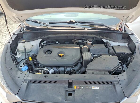 KM8J2CA44LU133824 2020 HYUNDAI TUCSON White Vista del compartimento del motor