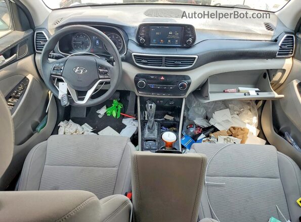KM8J2CA44LU133824 2020 HYUNDAI TUCSON White Vista del salpicadero