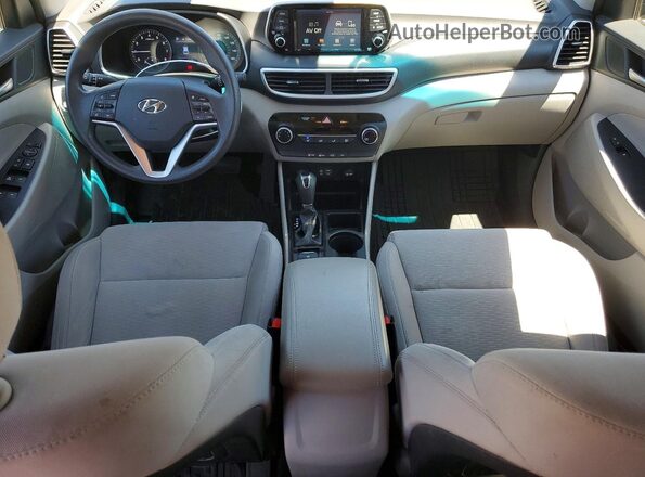 KM8J2CA44LU136822 2020 HYUNDAI TUCSON Black Dashboard view