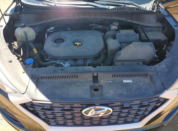 KM8J2CA44LU136822 2020 HYUNDAI TUCSON Black Engine compartment view