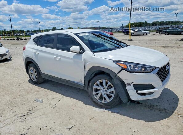 KM8J2CA44LU263618 2020 HYUNDAI TUCSON White Delantero derecho