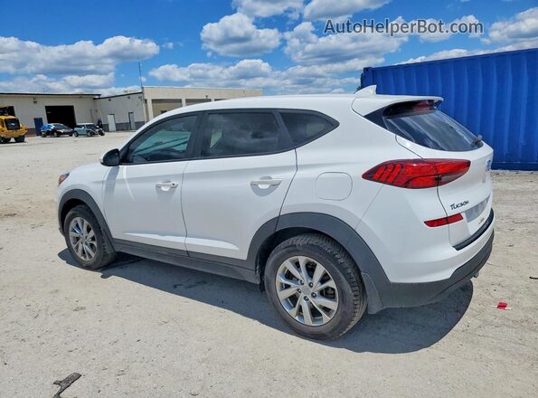 KM8J2CA44LU263618 2020 HYUNDAI TUCSON White Trasero izquierdo