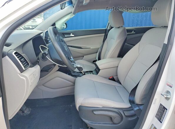 KM8J2CA44LU263618 2020 HYUNDAI TUCSON White Vista interior delantera