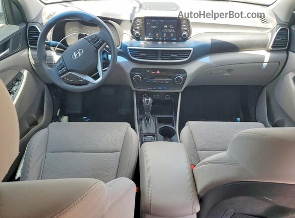 KM8J2CA44LU263618 2020 HYUNDAI TUCSON White Vista del salpicadero