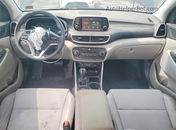 KM8J2CA44MU394629 2021 HYUNDAI TUCSON Silver Vista del salpicadero