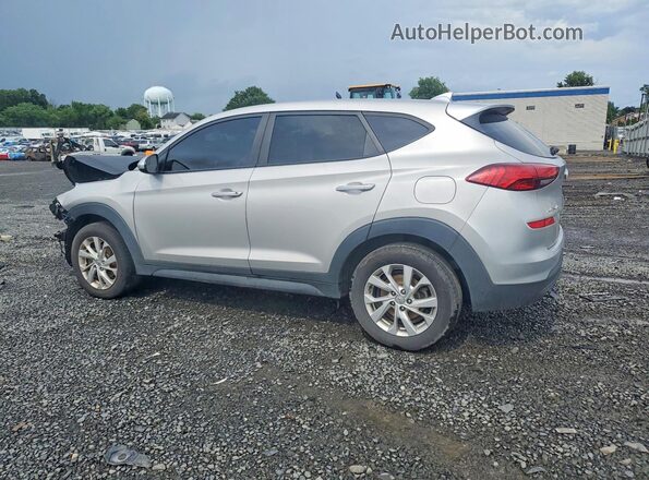 KM8J2CA44MU394629 2021 HYUNDAI TUCSON Silver Trasero izquierdo