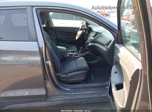 KM8J2CA45JU617059 2018 HYUNDAI TUCSON Gray Սալոնի դիմացի տեսք