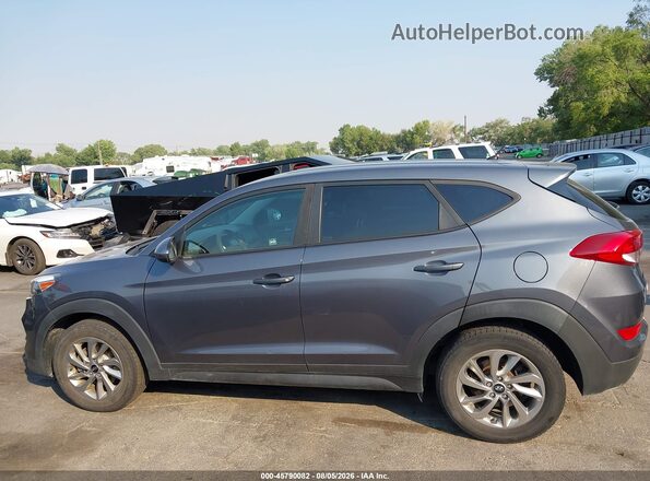 KM8J2CA45JU617059 2018 HYUNDAI TUCSON Gray Սալոնի 360 աստիճան տեսք