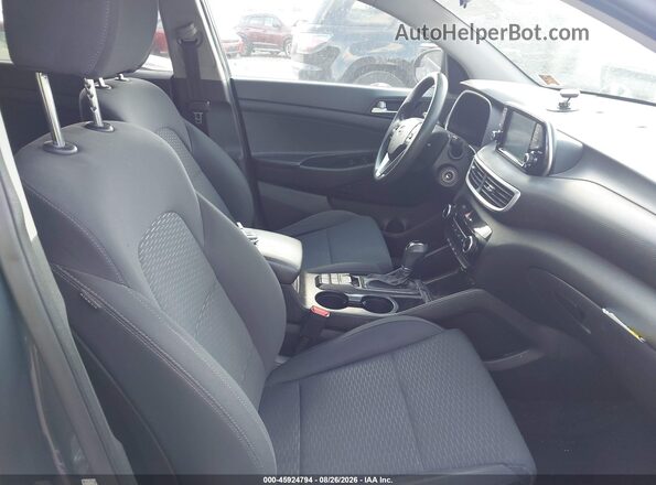 KM8J2CA45KU939055 2019 HYUNDAI TUCSON Dark Blue Front interior view