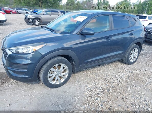 KM8J2CA45KU939055 2019 HYUNDAI TUCSON Dark Blue Front left