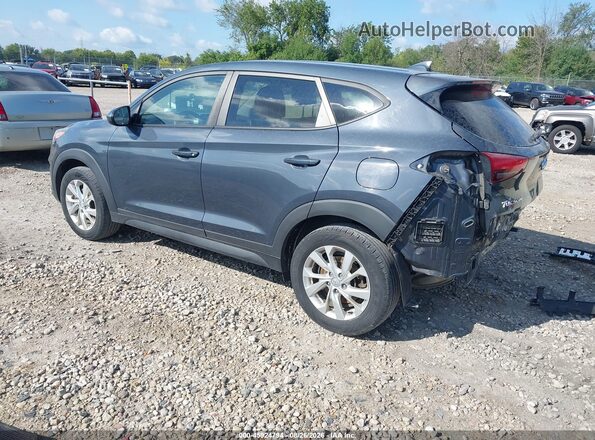 KM8J2CA45KU939055 2019 HYUNDAI TUCSON Dark Blue Rear left