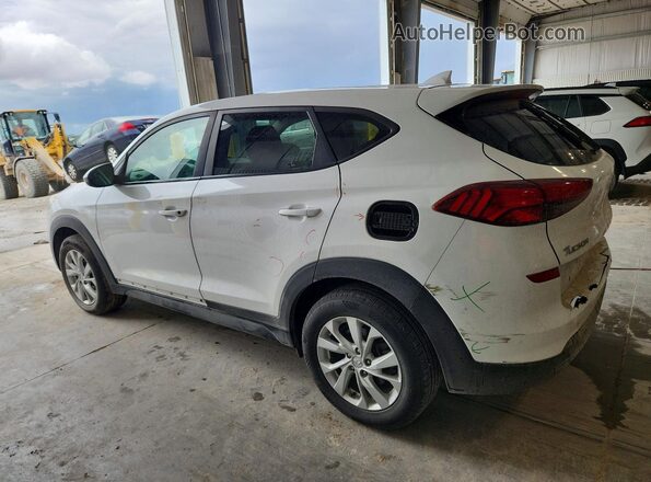 KM8J2CA45KU952937 2019 HYUNDAI TUCSON White Հետևի ձախ