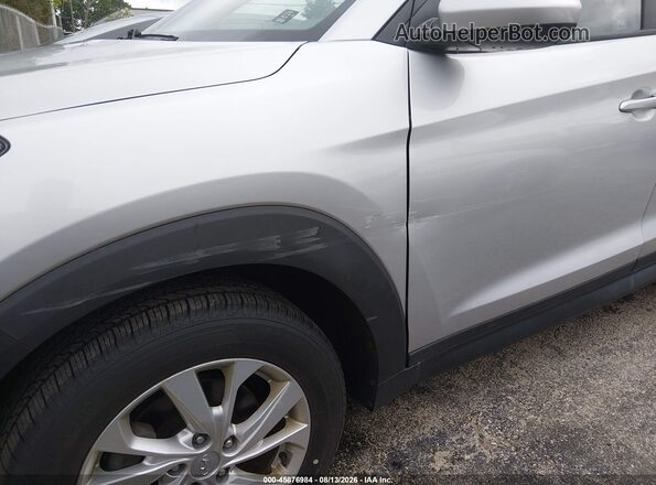 KM8J2CA45KU997182 2019 HYUNDAI TUCSON Silver წინა ხედი