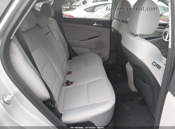 KM8J2CA45KU997182 2019 HYUNDAI TUCSON Silver VIN კოდის სტიკერის ხედი