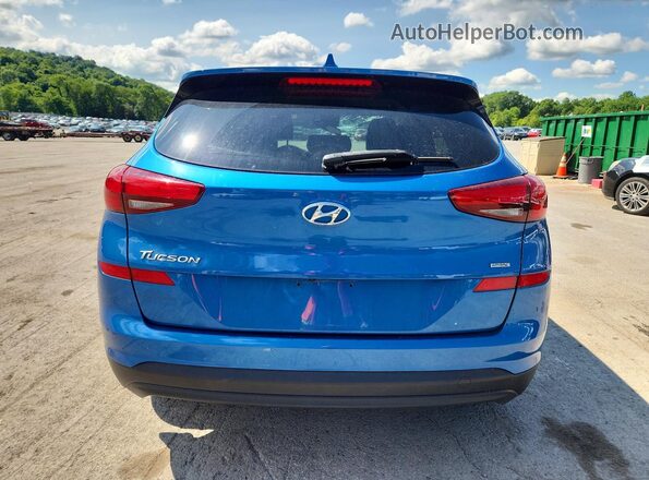 KM8J2CA45LU088862 2020 HYUNDAI TUCSON Синий Вид сзади