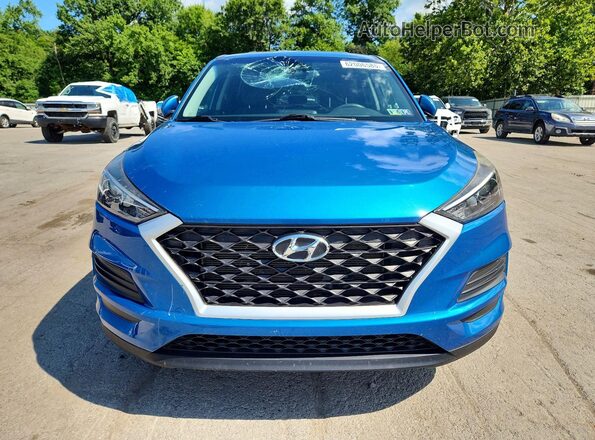 KM8J2CA45LU088862 2020 HYUNDAI TUCSON Синий Вид спереди
