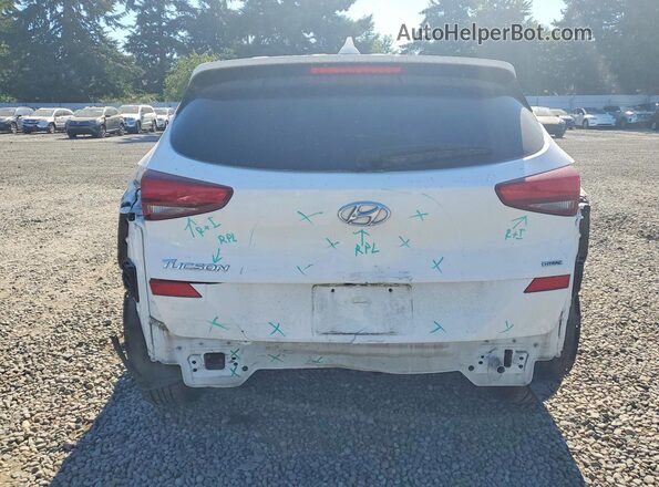 KM8J2CA45LU089090 2020 HYUNDAI TUCSON White Հետևի տեսք