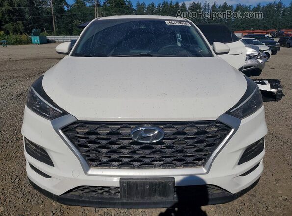 KM8J2CA45LU089090 2020 HYUNDAI TUCSON White Դիմացի տեսք