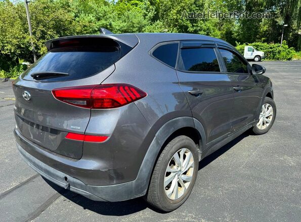 KM8J2CA45LU136795 2020 HYUNDAI TUCSON Серый Задняя правая четверть