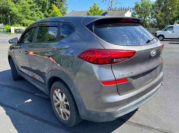 KM8J2CA45LU136795 2020 HYUNDAI TUCSON Серый Задняя левая четверть
