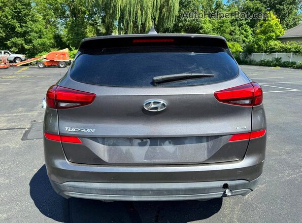 KM8J2CA45LU136795 2020 HYUNDAI TUCSON Серый Вид сзади