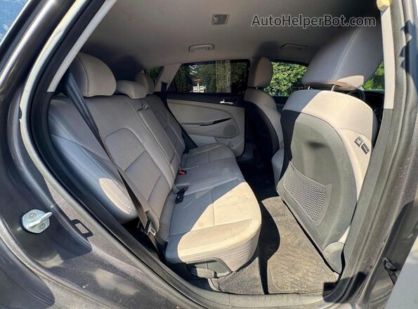 KM8J2CA45LU136795 2020 HYUNDAI TUCSON Серый Вид задней части салона