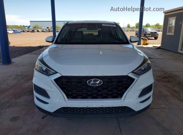 KM8J2CA45LU213066 2020 HYUNDAI TUCSON White Դիմացի տեսք