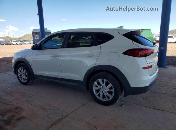 KM8J2CA45LU213066 2020 HYUNDAI TUCSON White Հետևի ձախ