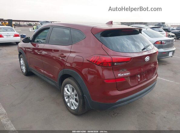 KM8J2CA45LU219126 2020 HYUNDAI TUCSON Red Tył lewy