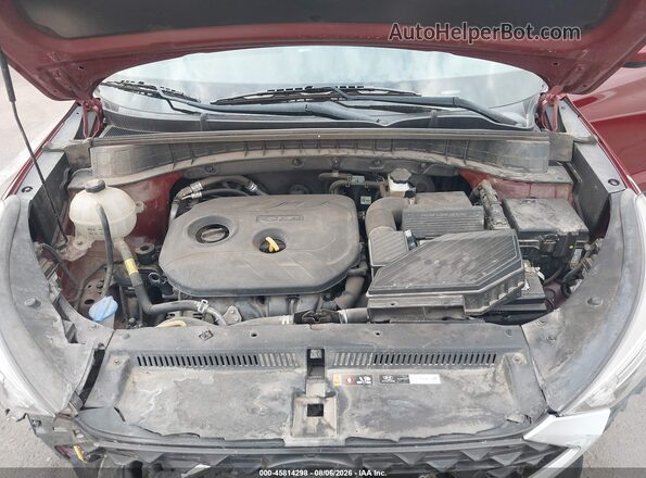KM8J2CA45LU219126 2020 HYUNDAI TUCSON Red Widok z tyłu