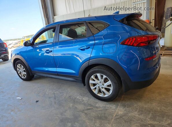 KM8J2CA45LU229218 2020 HYUNDAI TUCSON Синий Задняя левая четверть