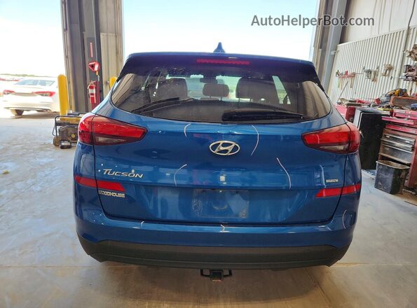 KM8J2CA45LU229218 2020 HYUNDAI TUCSON Синий Вид сзади