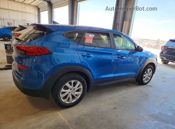 KM8J2CA45LU229218 2020 HYUNDAI TUCSON Синий Задняя правая четверть