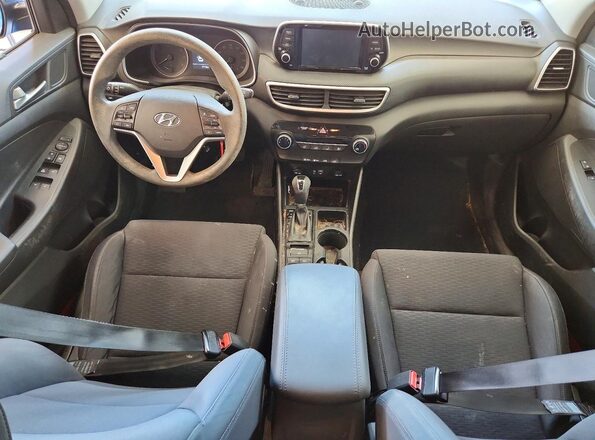KM8J2CA45LU229218 2020 HYUNDAI TUCSON Синий Вид панели приборов