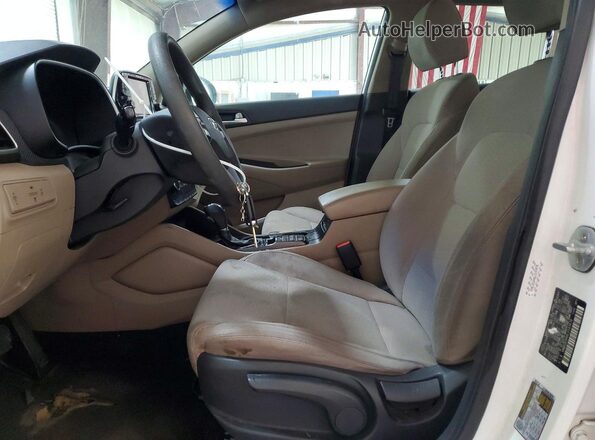 KM8J2CA46LU143478 2020 HYUNDAI TUCSON White წინა სალონის ხედი
