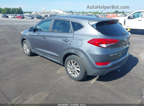 KM8J2CA47JU656459 2018 HYUNDAI TUCSON Gray Tył lewy