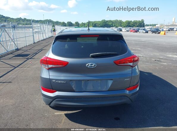 KM8J2CA47JU656459 2018 HYUNDAI TUCSON Gray 