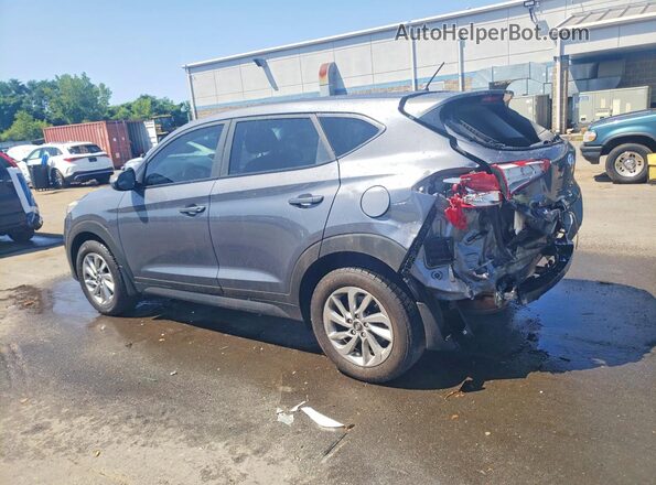 KM8J2CA47JU754746 2018 HYUNDAI TUCSON Gray Հետևի ձախ