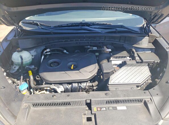 KM8J2CA47JU754746 2018 HYUNDAI TUCSON Gray Սալոնի հետևի տեսք