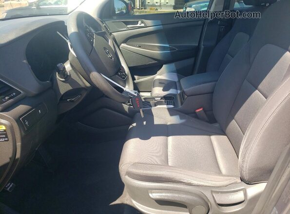 KM8J2CA47JU754746 2018 HYUNDAI TUCSON Gray Սալոնի դիմացի տեսք