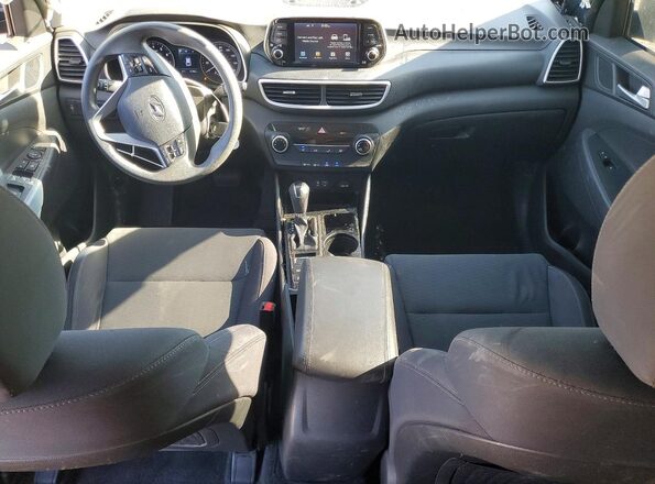 KM8J2CA47KU915355 2019 HYUNDAI TUCSON Gray Առջևի վահանակի տեսք