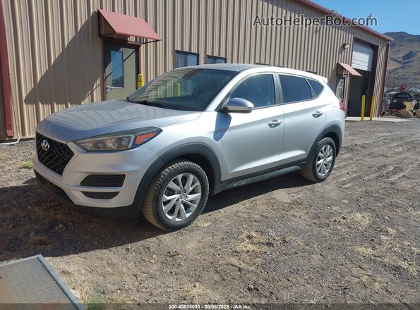 KM8J2CA47KU998320 2019 HYUNDAI TUCSON White Vista tres cuartos delantera izquierda