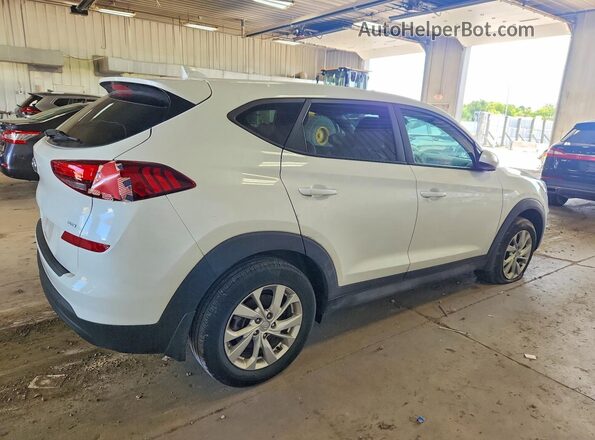 KM8J2CA47MU290619 2021 HYUNDAI TUCSON White უკანა მარჯვენა