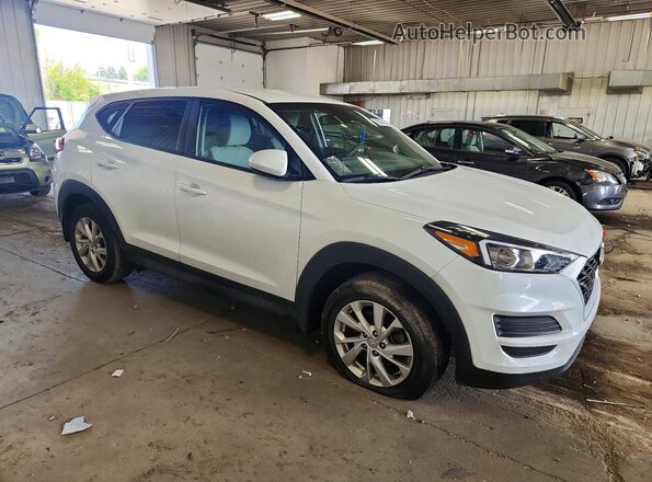KM8J2CA47MU290619 2021 HYUNDAI TUCSON White წინა მარჯვენა