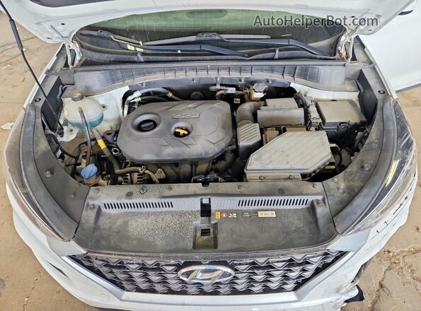 KM8J2CA47MU290619 2021 HYUNDAI TUCSON White უკანა სალონის ხედი