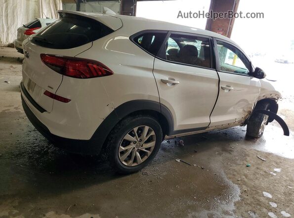 KM8J2CA47MU367344 2021 HYUNDAI TUCSON Белый Задняя правая четверть