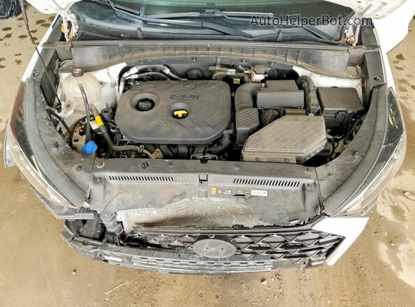 KM8J2CA47MU367344 2021 HYUNDAI TUCSON Белый Вид подкапотного пространства